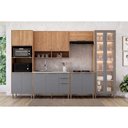 Ver imagem 1 de Cozinha Completa 6 Peças Divina CZ638 Cinamomo/Titanium MGM
