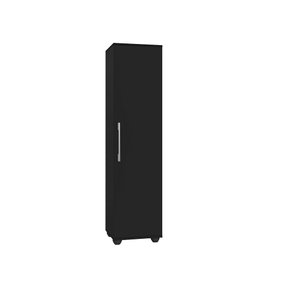 Multiuso Armário Organizador com 1 Porta Sofia:preto