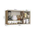 Ver imagem 7 de Cozinha Armário Aéreo 120cm 2 Portas Magnólia Yescasa