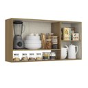 Ver imagem 4 de Cozinha Armário Aéreo 120cm 2 Portas Magnólia Yescasa
