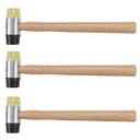 Ver imagem 1 de Marreta Intercambiavel Luthier Kit 3 Uni Madeira Ladrilho Piso Manuntençao Montagem Moveis Reforma C