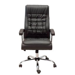 Cadeira Escritório Presidente Mola Luxo Monique Relax MLE Bege - 7 Cadeira Escritório Presidente Mola Luxo Monique Relax MLE Bege - 7