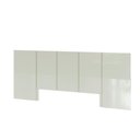 Ver imagem 6 de Cabeceira P/ Cama Casal 280cm 2 Mesas de Cabeceira 100% Mdf Cor:off White com Freijó