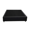 Ver imagem 3 de Cama Box Casal Preta Colchão Ortobom de Molas Ensacadas Airtech Springpocket