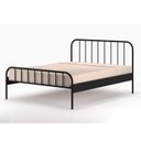 Ver imagem 3 de Cama Casal em Aço Tubular Julia Preto Yescasa