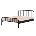 Ver imagem 4 de Cama Casal em Aço Tubular Julia Preto Yescasa