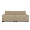 Ver imagem 5 de Sofa Retratil Reclinavel 2 Lugares 2,60 Vitória Veludo Bege Lansofbr