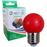 Kit 05 Lâmpada Led Mini Bulbo Bolinhas E27 1w 5 Cores Azul Amarela Branca Rosa Verde 110/220v:110v - 4