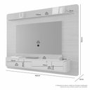 Ver imagem 3 de Painel Tito para TV até 65" 182cm MDP com Portas Basculantes Café Tito