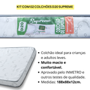 Ver imagem 5 de Beliche Barreto Solteiro Reforçada com 02 Colchões D20 Cor:Castanho