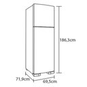 Ver imagem 2 de Geladeira Frost Free Duplex 450L Consul Inox 220v