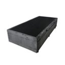 Ver imagem 1 de Base Box Bau Solteiro Premium Santo Box Suede 47x78x188:cinza