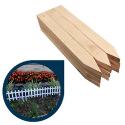 Kit 250un Estacas para Cerca Decorativas Jardim Proteção - 5