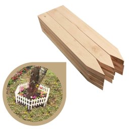 Kit 250un Estacas para Cerca Decorativas Jardim Proteção - 4