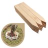 Kit 250un Estacas para Cerca Decorativas Jardim Proteção - 4