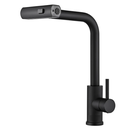 Ver imagem 4 de Torneira Gourmet Monocomando Misturador Preta Fosca 3 Jatos Extensivel Quente e Frio