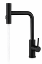 Ver imagem 5 de Torneira Gourmet Monocomando Misturador Preta Fosca 3 Jatos Extensivel Quente e Frio