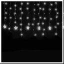 Ver imagem 1 de Pisca Cascata Cascata 600 Led Estrela Luz Branca 15 Metros 220v