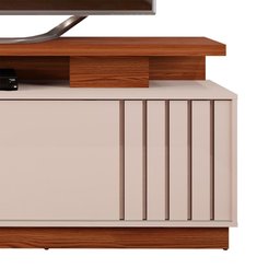 Bancada Michigan Cor Marroquim/OffWhite - Dj Móveis - 5