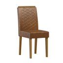 Ver imagem 2 de Kit c/2 Cadeiras Aurea Desm. Ype/Corino Ocre