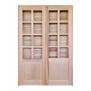 Ver imagem 2 de Porta Balcão de Abrir / Abrir Meia Almofada Madeira Padrão Cedro Reto Bat 14cm - 2.15 (a) X 1.40 (l)