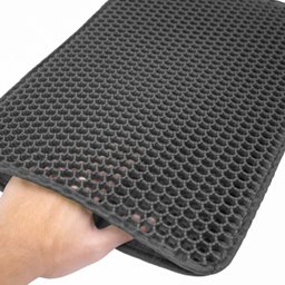 Tapete Higiênico para Gato Coletor de Areia 30x45cm:preto - 6