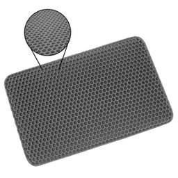 Tapete Higiênico para Gato Coletor de Areia 30x45cm:preto - 2
