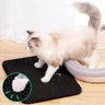 Tapete Higiênico para Gato Coletor de Areia 30x45cm:preto - 3