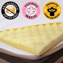 Ver imagem 4 de Pillow Top Queen Massageador Casca de Ovo Espuma D23 158x198x3,5cm - Bf Colchões