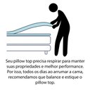 Ver imagem 6 de Pillow Top Queen Massageador Casca de Ovo Espuma D23 158x198x3,5cm - Bf Colchões