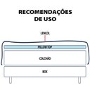 Ver imagem 5 de Pillow Top Queen Massageador Casca de Ovo Espuma D23 158x198x3,5cm - Bf Colchões