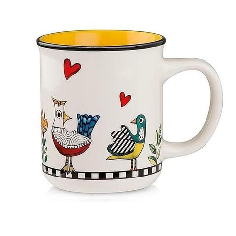 Caneca Mug Amarelo 380ml ? Cocoricó