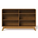 Ver imagem 5 de Buffet Aparador 125cm 4 Portas Orgânico Marlo Nature Z56 - Mpozenato