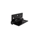 Ver imagem 2 de Dobradiça em Alumínio Preto 70 x 70 mm para Portas 10 Peças