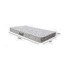 Ver imagem 3 de Colchão Solteiro Cannes D33 88x188x14cm Herval Bege