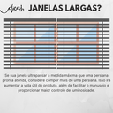 Ver mais imagens de Persiana Pvc Trilho Metálico 200larg X 220alt (2 Pçs) - Preta