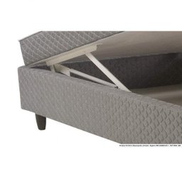 Bicama Box Solteiro com Baú Espresso Móveis Molas Bonnel Evolution 188x88x63cm - 5