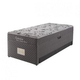 Bicama Box Solteiro com Baú Espresso Móveis Molas Bonnel Evolution 188x88x63cm - 6