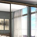 Ver mais imagens de Guarda-Roupa Casal 4 Espelhos 3 Portas de Correr 4 Gavetas Max Premium Espresso Móveis