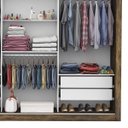 Ver imagem 7 de Guarda-Roupa Casal 4 Espelhos 3 Portas de Correr 4 Gavetas Max Premium Espresso Móveis