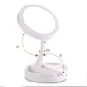 Espelho Luz Led Maquiagem Articulado Portátil Flexivel - 2