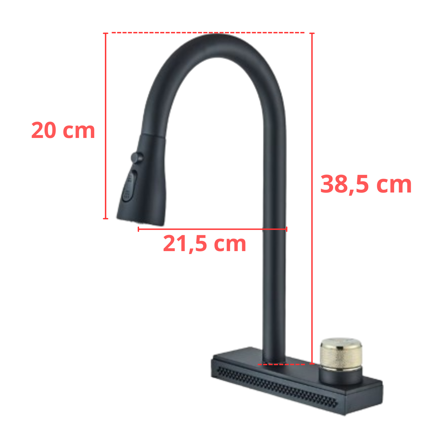 Cuba Cozinha Gourmet Premium Cascata com Torneira Lavador Copos Aço Inox 304 Preto - 4