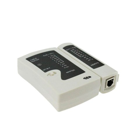 Testador Teste Crimpagem Cabo Rede Lan Rj45 Rj11 C/ Estojo