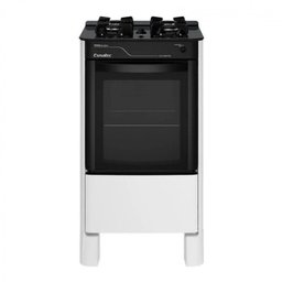 Fogão de Piso 4 Bocas Pérola Glass com Mesa de Vidro 4115 Esmaltec - 2