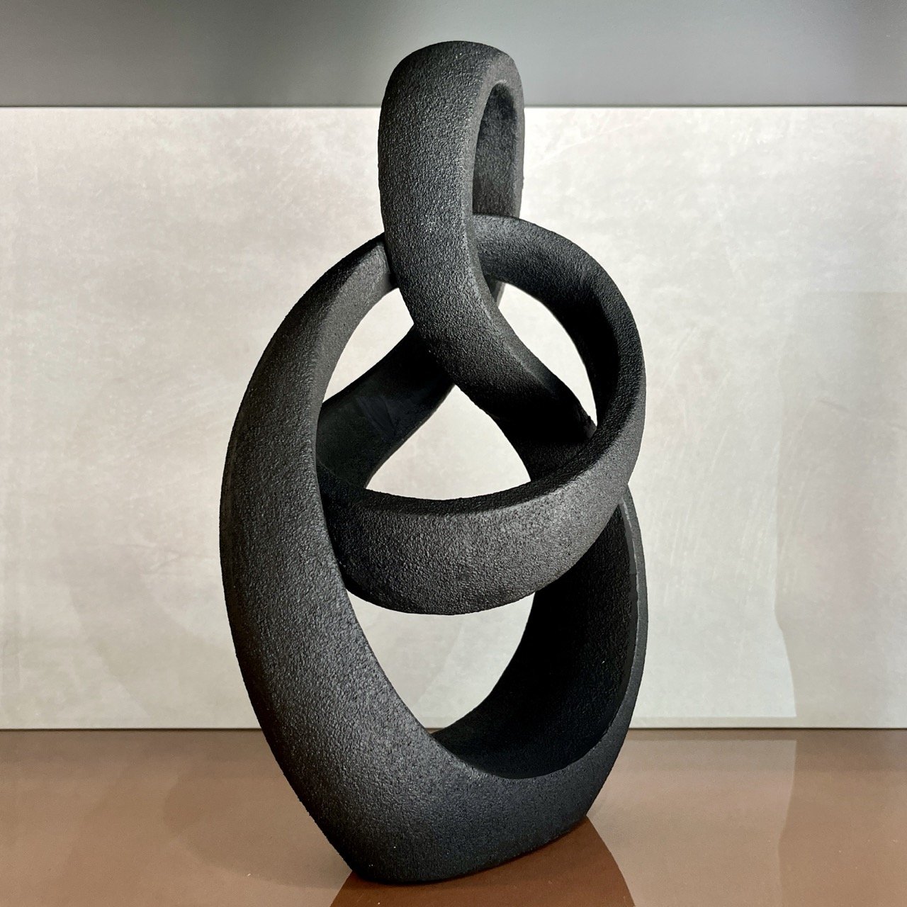 Escultura Decorativa Contemporânea 30x18x13cm - 5