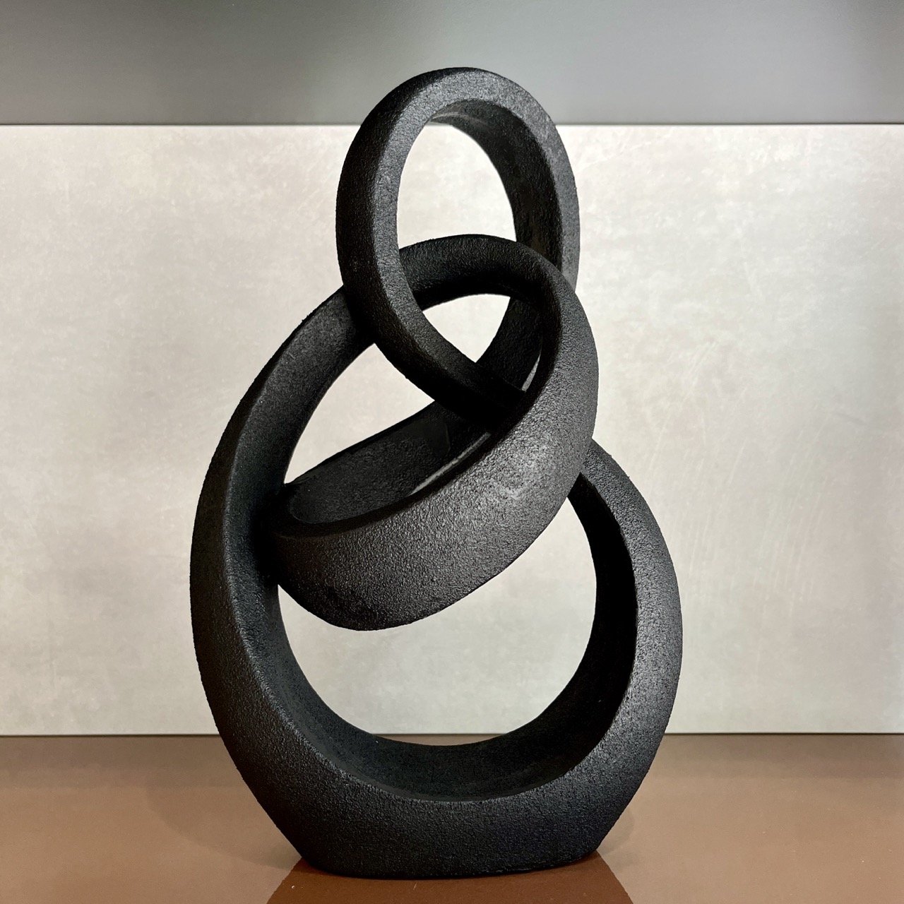 Escultura Decorativa Contemporânea 30x18x13cm - 4