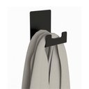 Ver imagem 6 de Gancho Adesivo 3m Cabide De Parede Preto Autocolante ELG