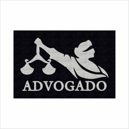 TAPETE CAPACHO ENTRADA DE ESCRITÓRIO ADVOCACIA, MEDIDA PORTA. - 2