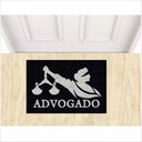 Ver imagem 1 de TAPETE CAPACHO ENTRADA DE ESCRITÓRIO ADVOCACIA, MEDIDA PORTA.