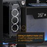 Mesa Gamer E Escritóro Xt Racer Expert Politorno Preto/Branco - 6